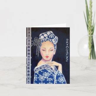 芸者オリジナル芸術挨拶状 カード