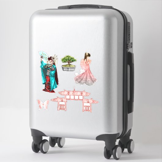 芸者ガールズ シール (スーツケース)