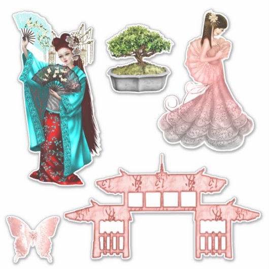 芸者ガールズ シール (正面)