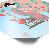 芸者ガールバースデーパーティー フォトプリント            (角)