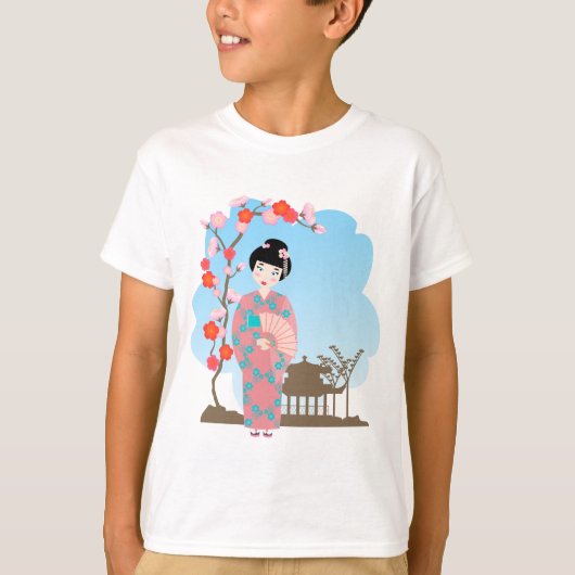芸者ガールバースデーパーティー Tシャツ (正面)