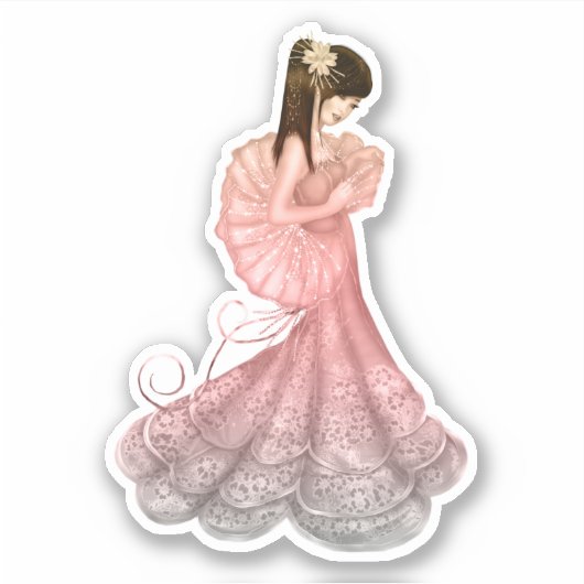 芸者ガール シール (正面)