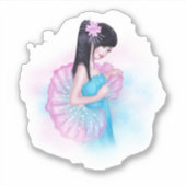 芸者ガール シール (正面)