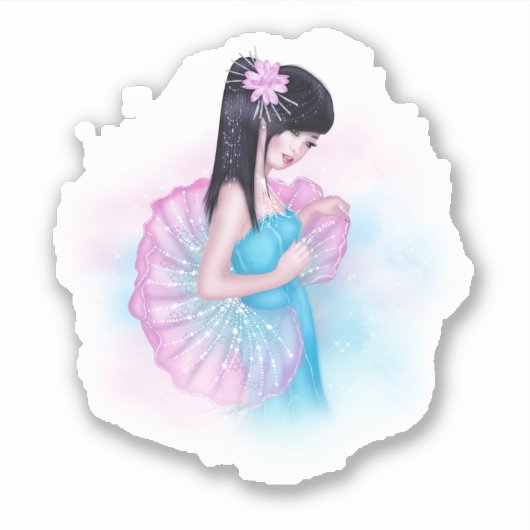 芸者ガール シール (正面)