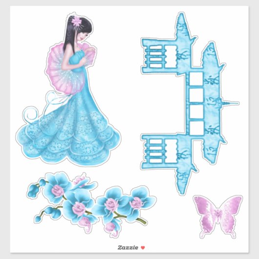 芸者ガール シール (シート)