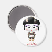 芸者ガール マグネット (正面/裏面)