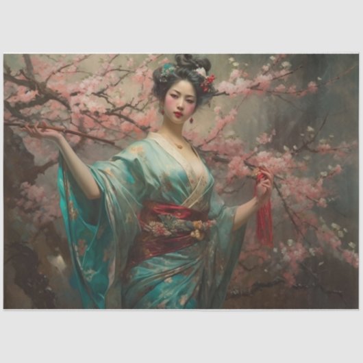 芸者ガール 薄葉紙 (正面)