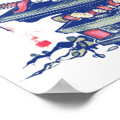 芸者ガール・with Dragon and Cats 37004 ポスター (角)