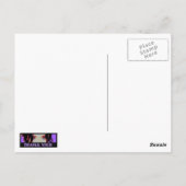 芸者キツネ葉書 ポストカード (裏面)