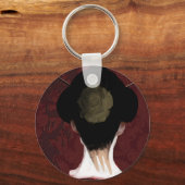 芸者キーチェーン キーホルダー (正面)