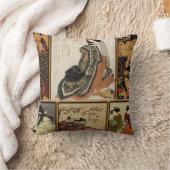 芸者コラージュ クッション (ブランケット)