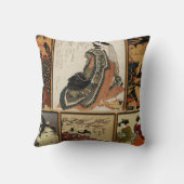 芸者コラージュ クッション (裏面)