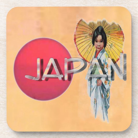 芸者コルクコースター コースター (正面)