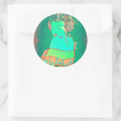 芸者サイケデリック ラウンドシール (バッグ)