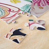 芸者ジグソーパズル ジグソーパズル (側面)