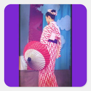 芸者ダンス スクエアシール