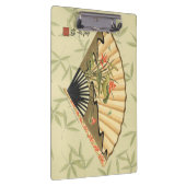 芸者ファン葉とフローラプリント クリップボード (右)