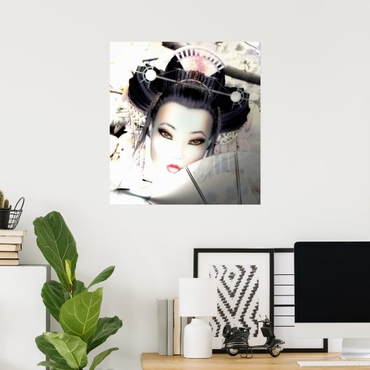 芸者ポスター ポスター (ホームオフィス)