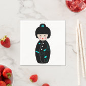 芸者マンガ紙ナプキンス スタンダードカクテルナプキン (インサイチュ)