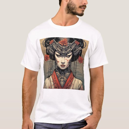 芸者メックスマイルティー Tシャツ (正面)