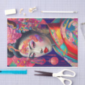 芸者ユニークティッシュペーパー 薄葉紙 (クラフト)