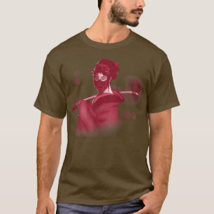 芸者侍鬼歌舞伎浮世絵スタイル刀日本 Tシャツ