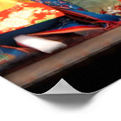 芸者列 ポスター (角)