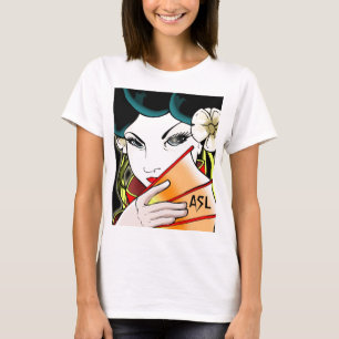 芸者女の子のTシャツ Tシャツ