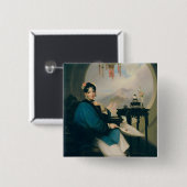 芸者女の子 缶バッジ (正面&裏面)