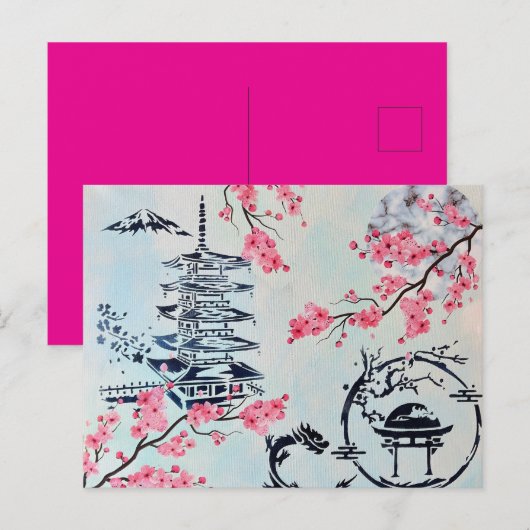 芸者家 ポストカード (正面/裏面)