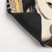 芸者日本のファインアート マウスパッド (コーナー)