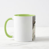 芸者日本のヴィンテージ東洋着物 マグカップ (左)