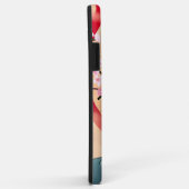 芸者日本の女美しいさくらんぼ花開く Case-Mate iPhoneケース (裏面/右)