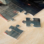 芸者日本の ジグソーパズル (側面)