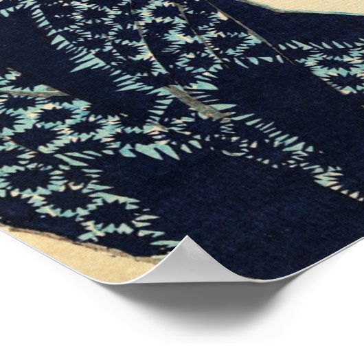 芸者日本の ポスター (角)