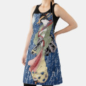 芸者日本の（1828年）渓斎英泉 – 4芸術的月 エプロン (インサイチュ)