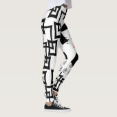 芸者白黒 レギンス (右)