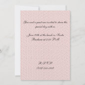 芸者結婚への招待 招待状 (裏面)