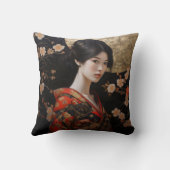 芸者美女 クッション (裏面)