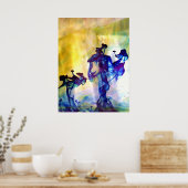 芸者遊歩道ポスター ポスター (キッチン)