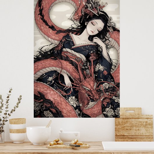 芸者071403 ポスター (キッチン)