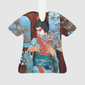 芸者 オーナメント (裏面)
