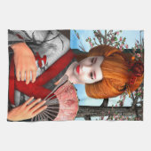 芸者 キッチンタオル (横)