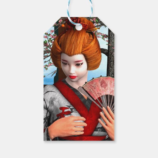 芸者 ギフトタグ (裏面)