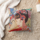 芸者 クッション (ブランケット)