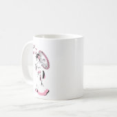 芸者 コーヒーマグカップ (正面左)
