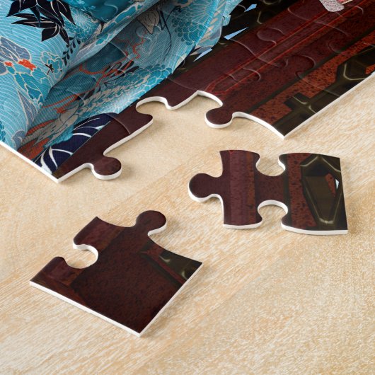 芸者 ジグソーパズル (側面)