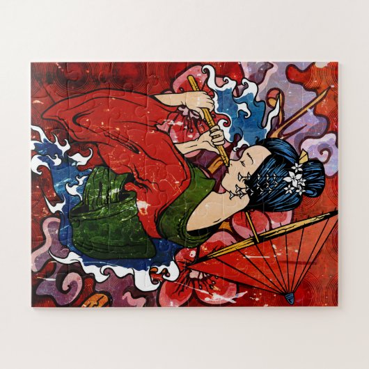 芸者 ジグソーパズル (横)