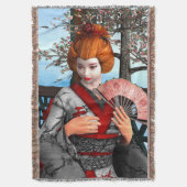 芸者 スローブランケット (正面縦)