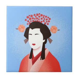 芸者 タイル